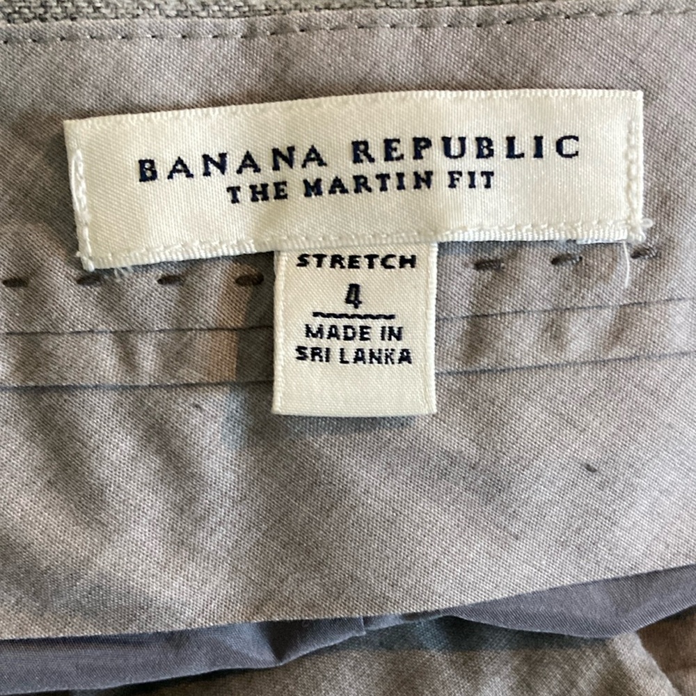 Banana Republic 4 Martin Gray Boot Cut Pants - Picture 10 of 11